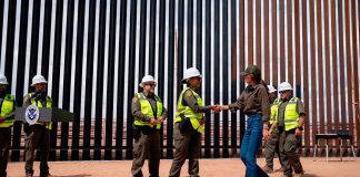 #VIDEO|| EE. UU. pinta de negro la frontera sur para reforzar su seguridad: “Muy difícil de escalar”, afirma la secretaria Noem