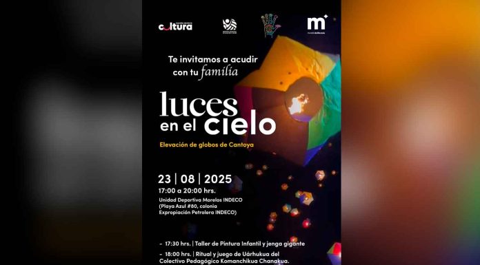 Esta tarde elevación de globos de cantoya y juego de pelota P’urhépecha, conoce el lugar y horario 👇