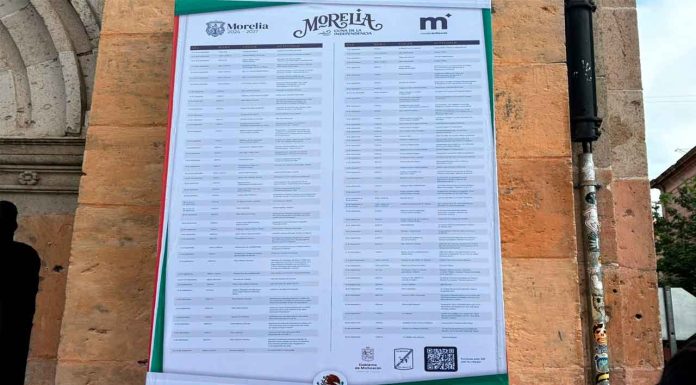 Más de 90 actividades culturales se estarán realizando durante las fiestas de septiembre en Morelia