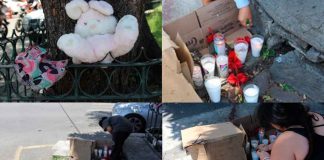 #SEGIMIENTO #IMAGENES|| Entre flores y juguetes, recuerdan a la niña que murió en la Glorieta de la Luna