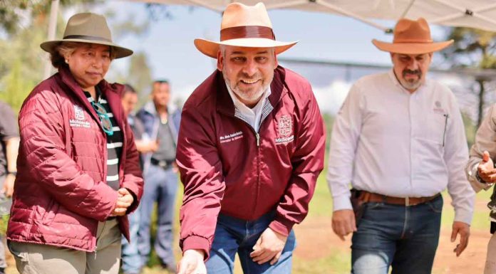 Reforestación con drones supera meta de 250 mil semillas sembradas: Bedolla