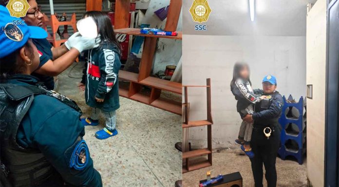 #VIRAL|| SSC Rescata a niña que vivía en un baño de su casa en Venustiano Carranza