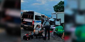 Preliminar, 4 muertos y 5 heridos deja fatal accidente en la autopista Siglo XXI