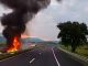 #VIDEO| Arde tráiler en la autopista México-Guadalajara