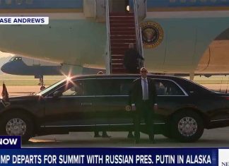 #VIDEO| Trump viaja a Alaska para reunirse con Vladimir Putin