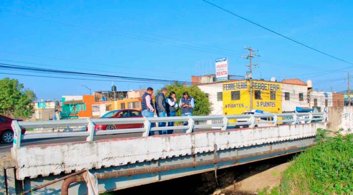 Yankel Benítez supervisa niveles de ríos y drenes de Morelia