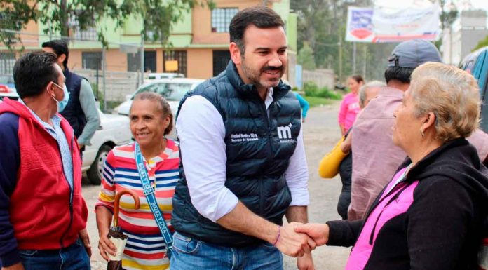 Yankel Benítez estrecha diálogo con habitantes de tenencia Morelos