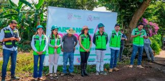 Cumple Yohana Mendoza compromiso con san José de Chuen; inician obra en el bulevar.