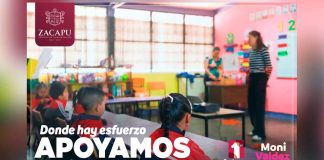 Zacapu fortalece la educación con obras y apoyos durante el primer año de gobierno de Moni Valdez