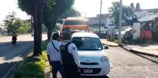 #SEGUIMIENTO| Se accidenta automovilista en frente a la Macroplaza Estadio de Morelia