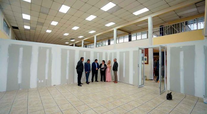 Constatan avance de alrededor del 80% en adecuaciones de espacios para Salas Colegiadas Civiles y Salas Unitarias Penales del Poder Judicial en 5 Regiones