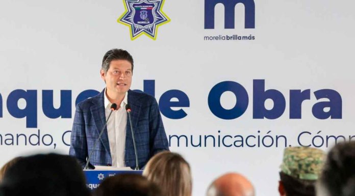 Alfonso Martínez arranca construcción del C4; Morelia, a la vanguardia en videovigilancia