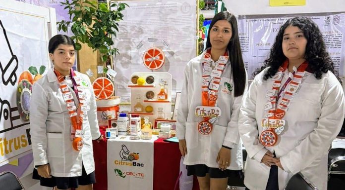 Alumnas del Cecytem compiten en concurso internacional de ciencia