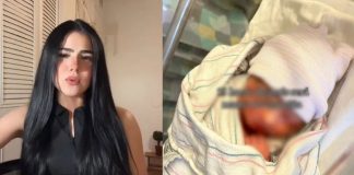 #VIDEO | Joven va al doctor por fuertes cólicos, le dicen que está embarazada y ese mismo día da a luz
