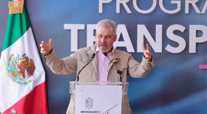 En octubre inicia renovación de unidades del transporte público de Uruapan: Bedolla