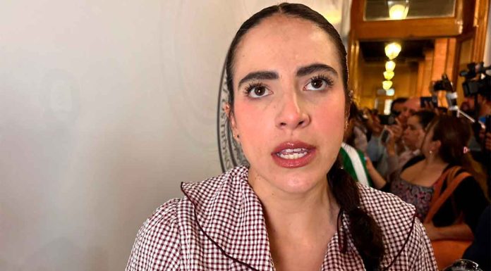 Presidenta de la mesa directiva del Congreso del Estado condena agresión de “Alito” a Noroña