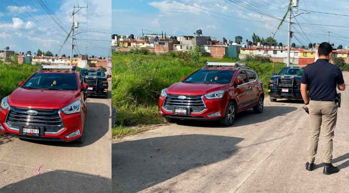 #SEGUIMIENTO| Policía de Morelia halla camioneta robada en la colonia Santiaguito