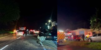 #VIDEO| Se registra choque vehicular múltiple en la carretera entre Pátzcuaro-Morelia; adulta mayor resulto herida