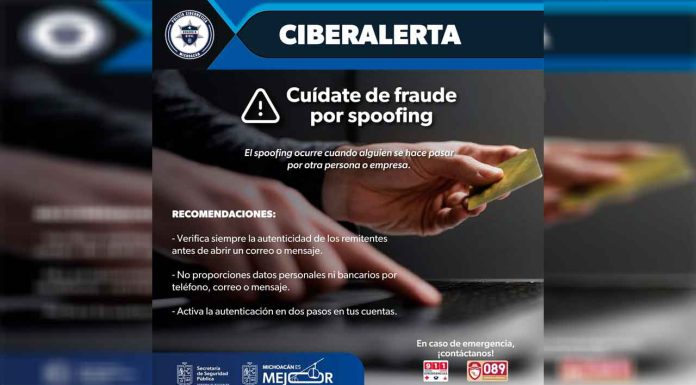 Cuidado con la suplantación de identidad en línea, SSP emite alerta