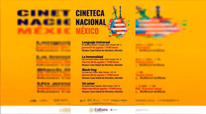 ¡Cine gratis en Morelia! Secum te invita a la 77 Muestra Internacional de Cine