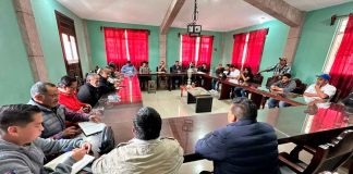 Diálogo y atención permanente en Nurio: Segob