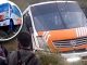 Conductor salva la vida a más de 20 pasajeros que estuvieron a punto de caer a barranca de 200 metros
