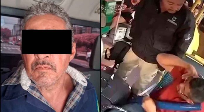 Detienen a presunto agresor de chofer de transporte público en Guadalajara