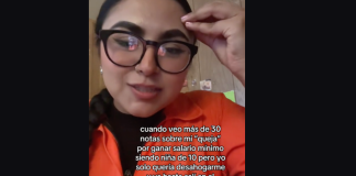 #VIDEO | Se queja porque sus amigas que sacaban 5 se la pasan viajando: “Yo saqué 10 y vivo con salario mínimo”