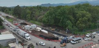 Distribuidor vial La Hielera en Uruapan con avance del 74 %: SCOP