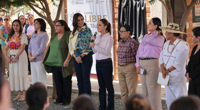 En Guanajuato, Presidenta Sheinbaum inaugura el Centro Libre para las Mujeres