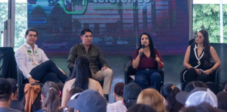 Arropado por juventudes, Lenin López muestra músculo en Apatzingán