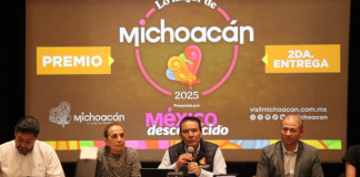Postula tus experiencias favoritas en los premios “Lo Mejor de Michoacán 2025”: Sectur