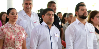 Reconoce Octavio Ocampo desarrollo y estabilidad en el Gobierno Municipal de Tuzantla