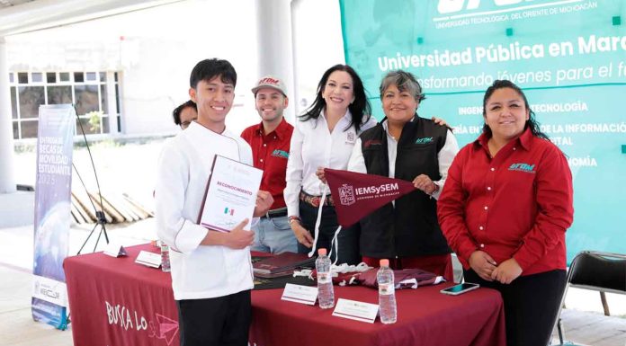 Michoacán combate deserción escolar con amplia oferta de apoyos académicos: Iemsysem