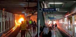 #VIDEO || Explosión en estación San Antonio Abad del Metro CDMX por corto circuito