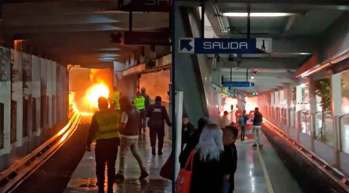 #VIDEO || Explosión en estación San Antonio Abad del Metro CDMX por corto circuito