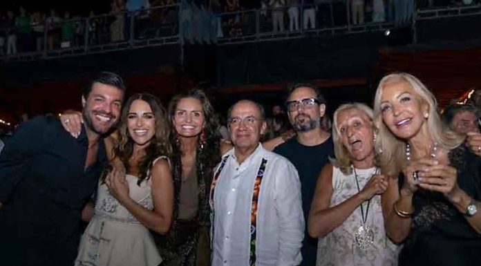 #VIRAL || Felipe Calderón asiste a concierto en Starlite Marbella, pasa desapercibido entre socialités españolas