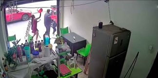 #VIDEO || ¡Justicia al instante! Mujer golpea a hombre por patear a perrito dormido