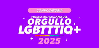 Últimas semanas para postularte al Premio Michoacano del Orgullo LGBTTTIQ+ 2025: Sedebi