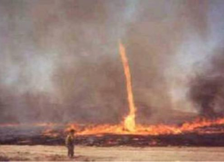 #VIDEO || Tornado de fuego sorprende a Portugal en plena ola de calor