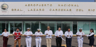 Grupo Aeroportuario de la Cdmx toma el control de la terminal en LC en septiembre: Bedolla