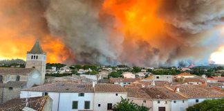 #VIDEO || Incendio forestal “apocalíptico” arrasa el sur de Francia