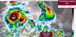 Ivo mantendrá lluvias fuertes en el sur de Baja California Sur