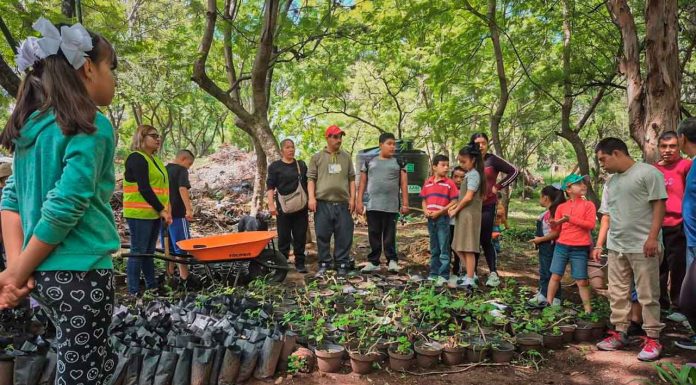 Niñas, niños y jóvenes del Curso de Verano Incluyente del DIF Municipal visitan el vivero de Jiquilpan