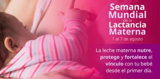 La Secretaría de Salud reafirma su compromiso con la lactancia materna