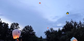 Por 1ª ocasión morelianos disfrutan de elevación de globos de cantoya en la ciudad