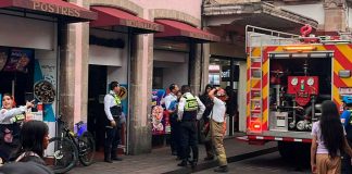 Se registra conato de incendio en un McDonald’s del Centro Histórico de Morelia