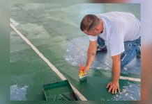 Avanza el mantenimiento y reacondicionamiento del Estadio 18 de Marzo.