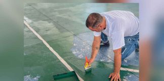 Avanza el mantenimiento y reacondicionamiento del Estadio 18 de Marzo.