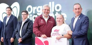 Bedolla y Federación unen esfuerzos por la comunidad migrante